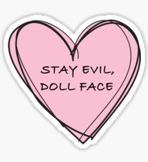 Doll face Sticker