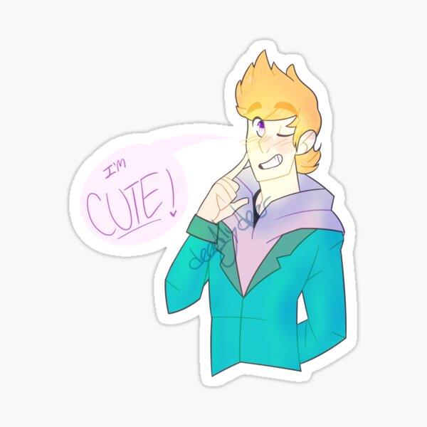 Matt Eddsworld  Sticker for Sale by Infodrawz