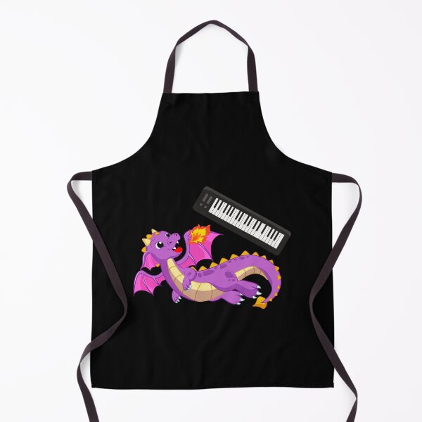 Item preview, Dragon Playing Piano ,Funny Good Dragon Piano Lovers Purple Design designed and sold by pedrored369.