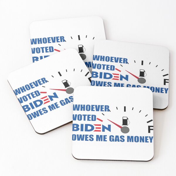 Item preview, whoever voted biden owes me gas money, designed and sold by truewear1.