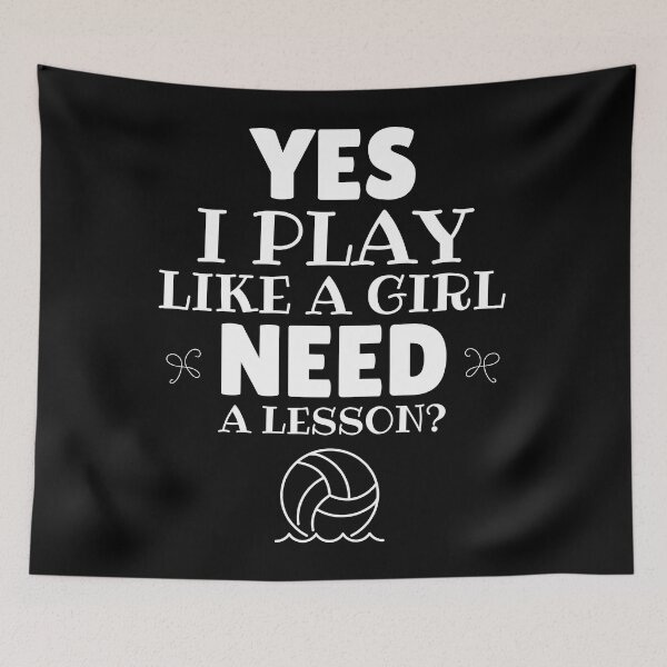 Item preview, Water polo: Yes, I play like a girl. Need a lesson?  designed and sold by TheGreenGoat.