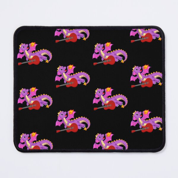 Item preview, Dragon Playing Electric guitar ,Funny Good Dragon Electric guitar Lovers Purple Design designed and sold by pedrored369.