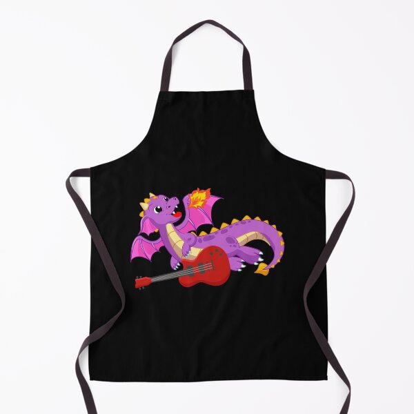 Item preview, Dragon Playing Electric guitar ,Funny Good Dragon Electric guitar Lovers Purple Design designed and sold by pedrored369.