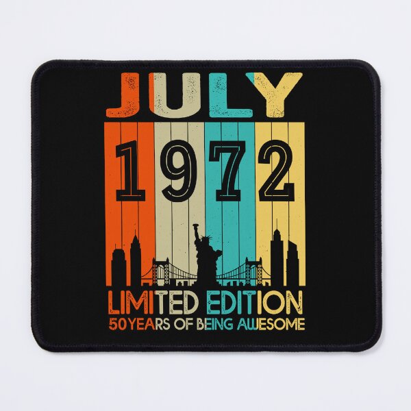 Item preview, July 1972 Limited Edition 50 Years Of Being Awesome designed and sold by AraJordeStore.
