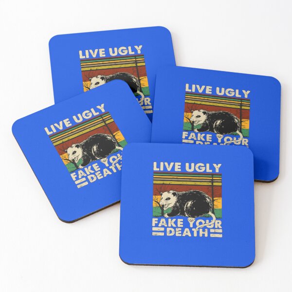 Item preview, Live Ugly Fake Your Death Essential T-Shirt designed and sold by LuciaPacheco.
