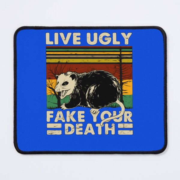 Item preview, Live Ugly Fake Your Death Essential T-Shirt designed and sold by LuciaPacheco.