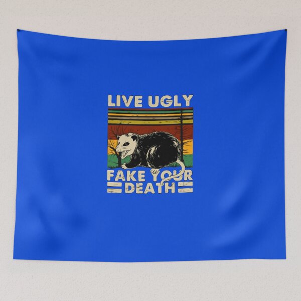 Item preview, Live Ugly Fake Your Death Essential T-Shirt designed and sold by LuciaPacheco.