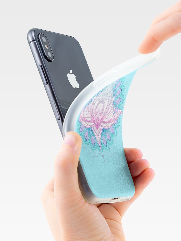 Alternate view of Lotus flower iPhone Case & Cover