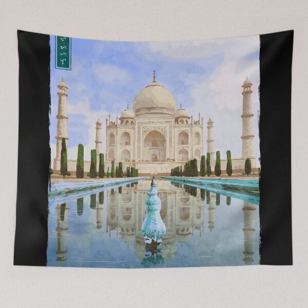 Item preview, Taj Mahal - Black designed and sold by ThorReyes.
