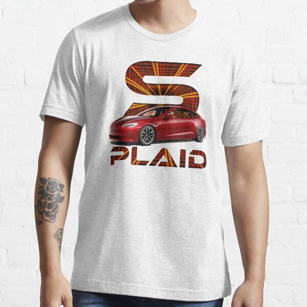 Tesla Model S Plaid Mode v2 TShirt Essential T-Shirt