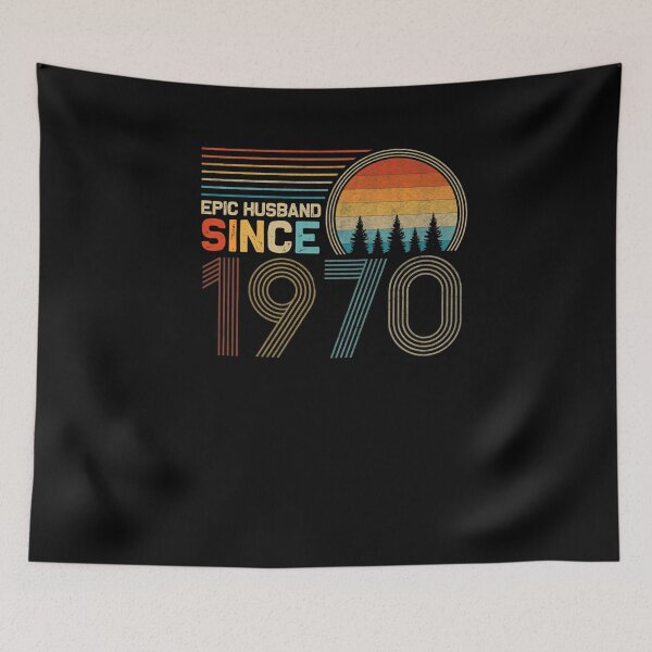 Item preview,  52nd Wedding Anniversary for Him Epic Husband Since 1970 Premium  designed and sold by FloydBlacks.