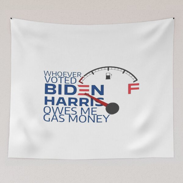 Item preview,  whoever voted biden owes me gas money, designed and sold by truewear1.