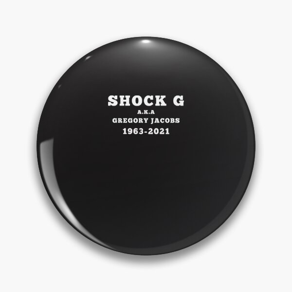 Item preview, Shock G aka Gregory Jacobs RIP black Essential T-Shirt designed and sold by TobiasVonau.