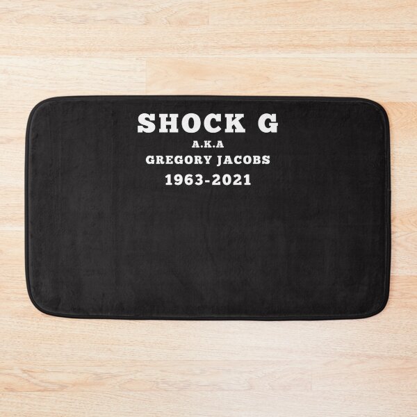 Item preview, Shock G aka Gregory Jacobs RIP black Essential T-Shirt designed and sold by TobiasVonau.