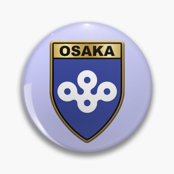 Item preview, OSAKA PREFECTURE Flag Gifts, Masks, Stickers & Products (9) designed and sold by mpodger.