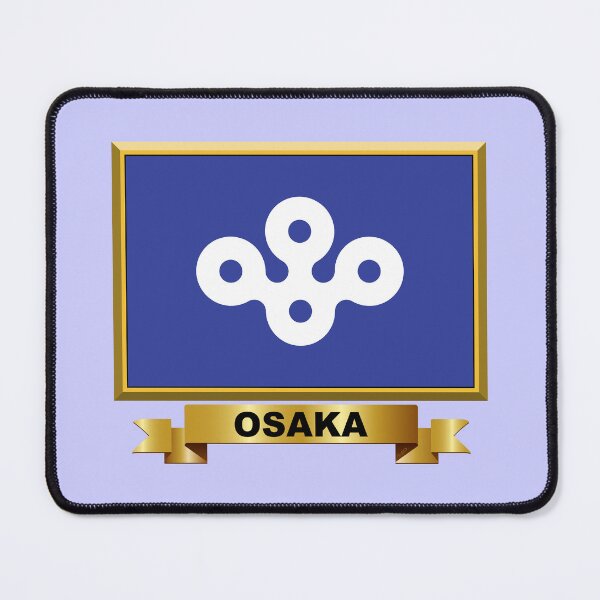 Item preview, OSAKA PREFECTURE Flag Gifts, Masks, Stickers & Products (9) designed and sold by mpodger.