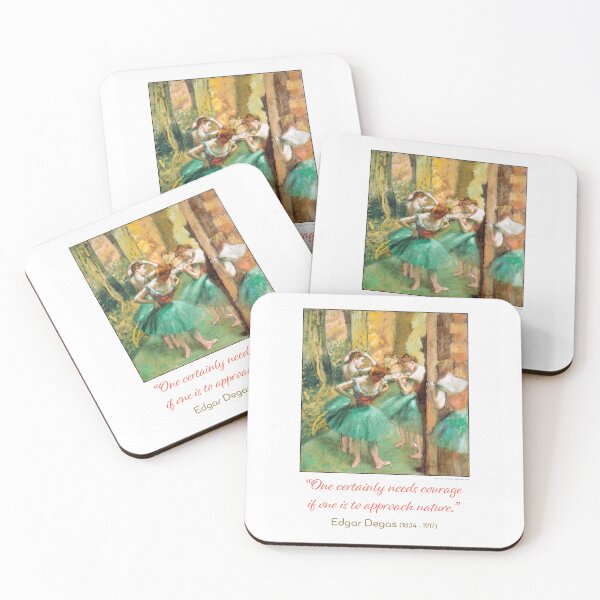 Item preview, Edgar Degas Quotes | Art Print Poster designed and sold by Gerard Fay.