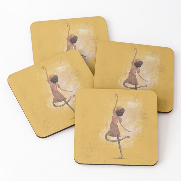 Item preview, Whimsical Woman Holding Keys designed and sold by haximica.