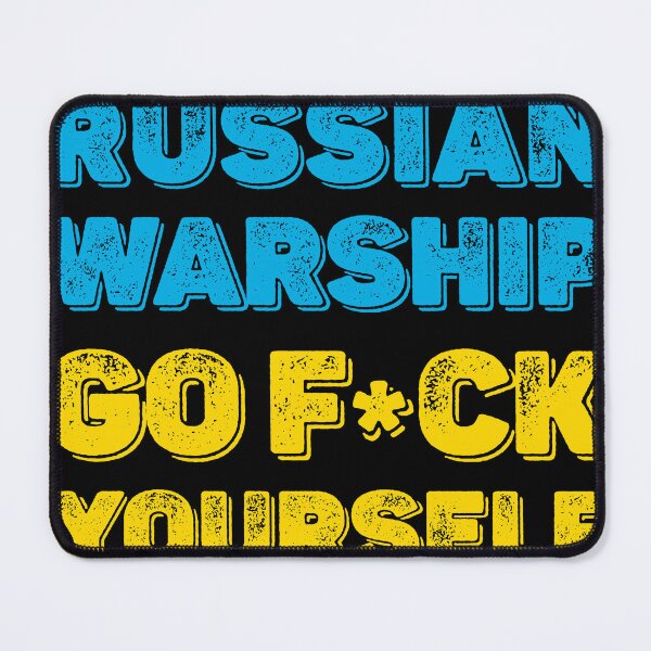Item preview, RUSSIAN WARSHIP, GO F*CK YOURSELF  designed and sold by come.