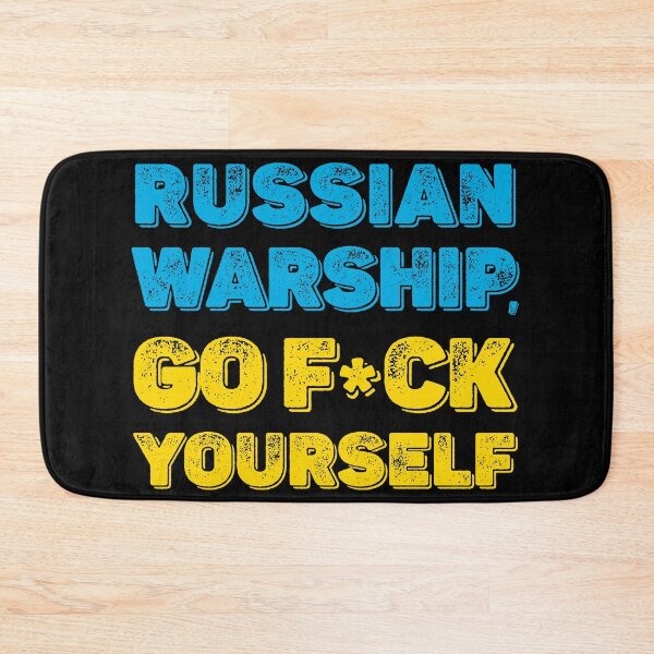 Item preview, RUSSIAN WARSHIP, GO F*CK YOURSELF  designed and sold by come.