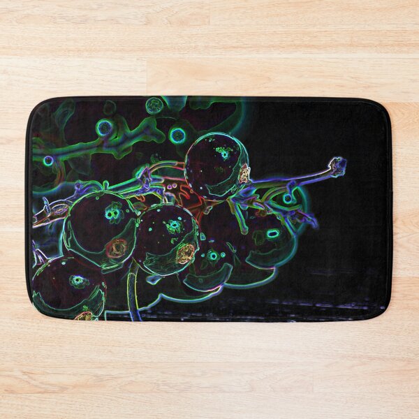 Item preview, Ripe currants as elegant neon pop art in bright colors designed and sold by Your Happy Life.