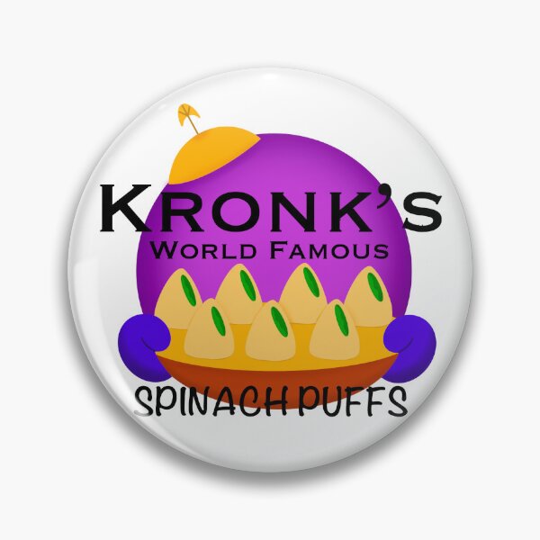 Item preview, Kronk’s World Famous Spinach Puffs (Style 2) designed and sold by AmbersArtBubble.