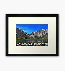Eastern Sierra Scenic Lake Framed Print