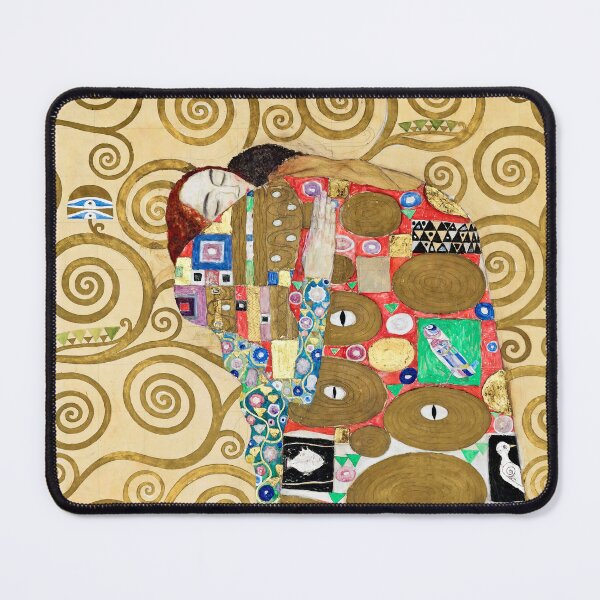 Aperçu de l'œuvre Accomplissement - Gustav Klimt Art Prints créée et vendue par TheSoulOfArt.