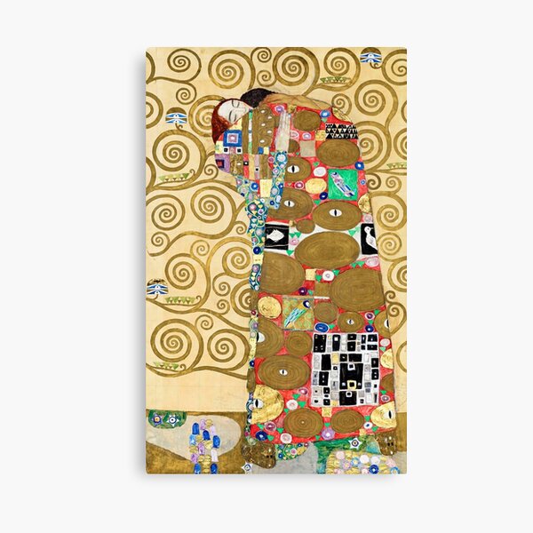 Aperçu de l'œuvre Accomplissement - Gustav Klimt Art Prints créée et vendue par TheSoulOfArt.