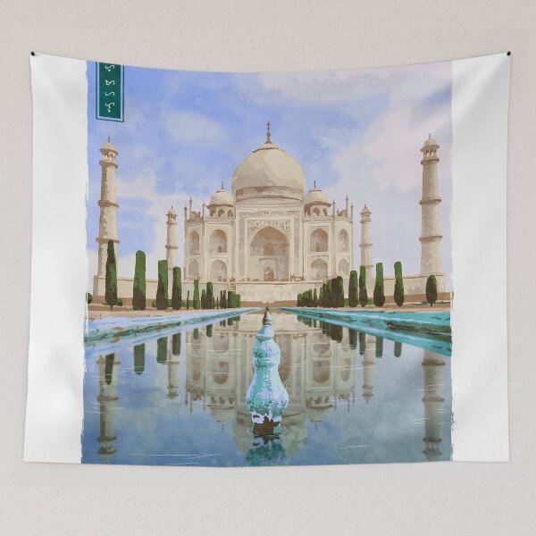 Item preview, Taj Mahal - White designed and sold by ThorReyes.