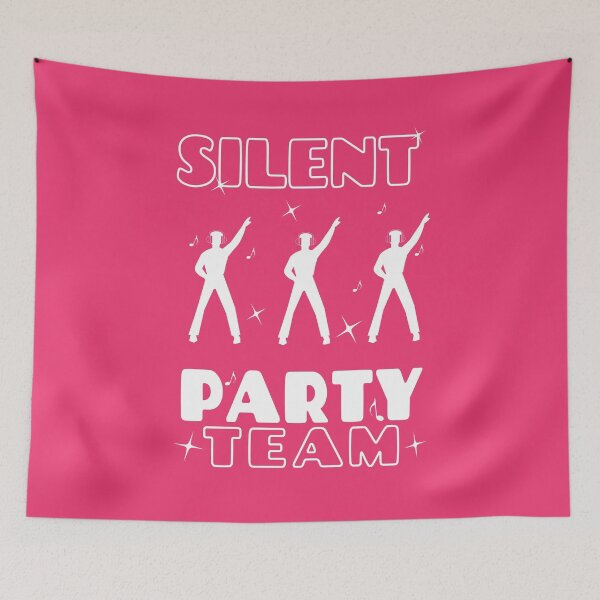 Item preview, Pink  Silent Party Team designed and sold by SunnyBrand.