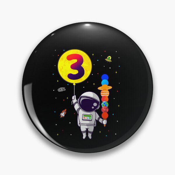 Item preview, Astronauts For Kids - 3rd Birthday designed and sold by Ibu83.
