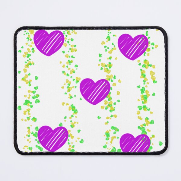 Item preview, Colourful heart pattern designed and sold by TipTopTapo.