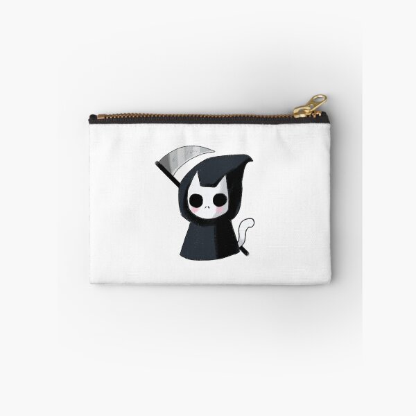 Item preview, Cute Grim reaper cat designed and sold by Mayarart.