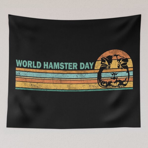 Item preview, World Hamster Day - Vintage designed and sold by ValentinaHramov.