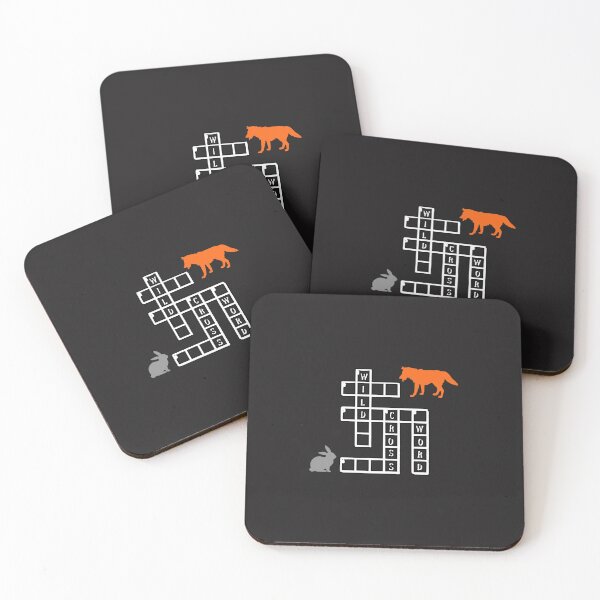 Item preview, The Best Wild Crossword Crossword Puzzle Wolf And Rabbit Funny Gift designed and sold by marla8ruby.