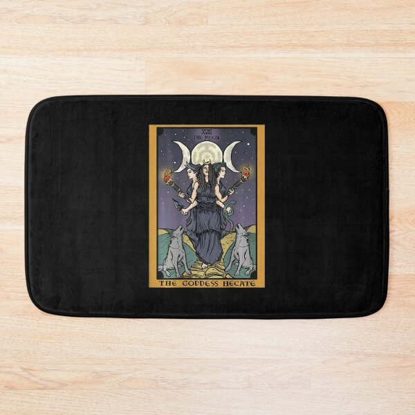 Item preview, The Goddess Hecate The Moon XVII Tarot Card designed and sold by Afton Mann.