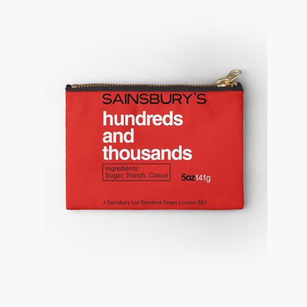 Item preview, HUNDREDS & THOUSANDS - CAKE DECORATION PACKAGING designed and sold by ThrowbackAds.