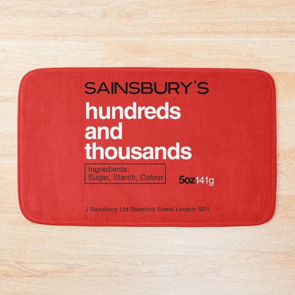 Item preview, HUNDREDS & THOUSANDS - CAKE DECORATION PACKAGING designed and sold by ThrowbackAds.
