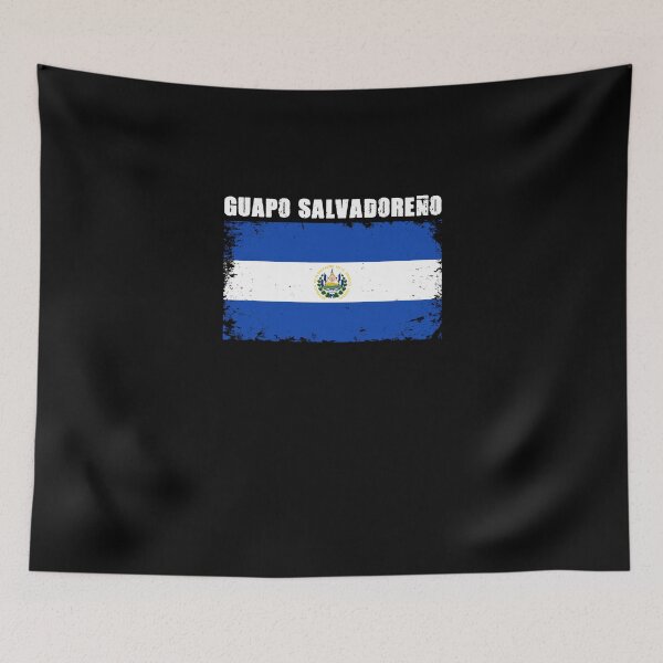 Item preview, El Salvador Flag For A Salvadoreño Salvadoreña Salvadorian designed and sold by Nessshirts.