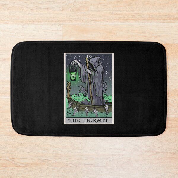 Item preview, The Hermit Drowning Souls IX Tarot Card designed and sold by Afton Mann.