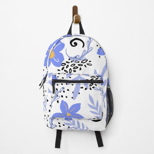 Item preview, Elegant and Artsy Floral Pattern (blue) designed and sold by Dorina Larsdotter.
