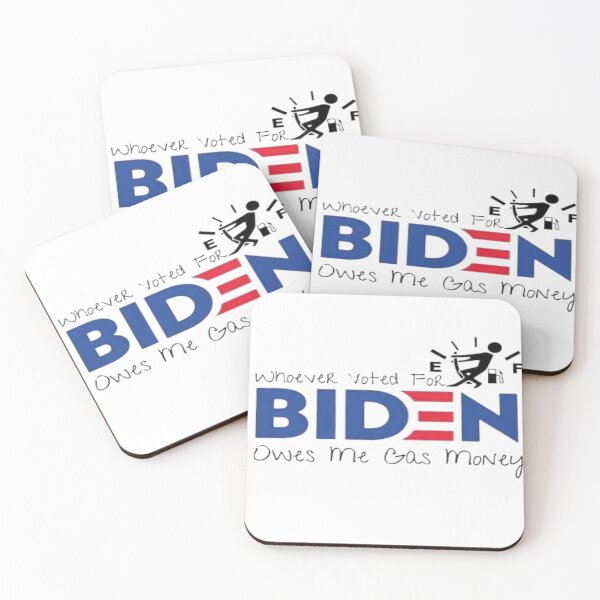 Item preview, whoever voted biden owes me gas money, designed and sold by truewear1.