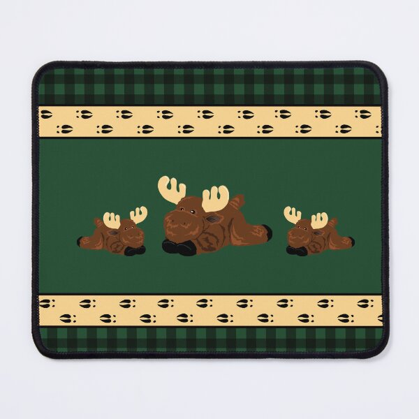 Item preview, 'Moosin Around' Tracks and Plaid in GREEN designed and sold by KColbyStudios.