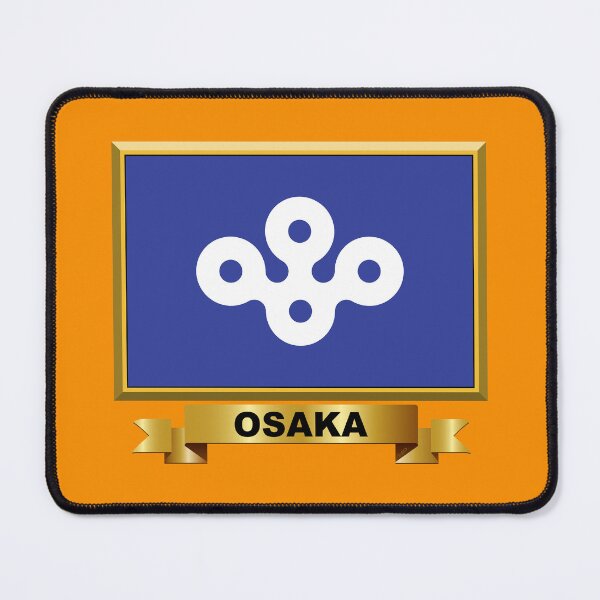 Item preview, OSAKA PREFECTURE Flag Gifts, Masks, Stickers & Products (11) designed and sold by mpodger.