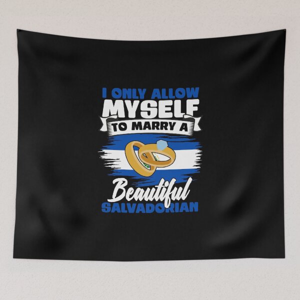 Item preview, Salvadorian Marriage Funny El Salvador Salvadoreño Pride designed and sold by Nessshirts.
