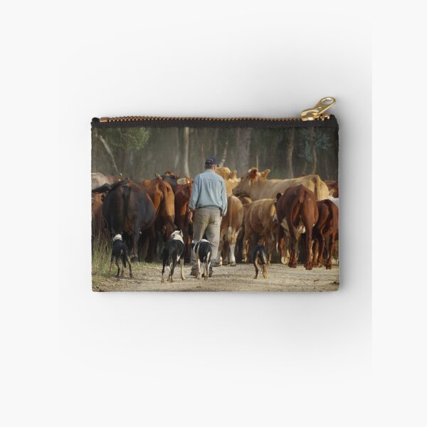 Item preview, A Man, his dogs and the cattle designed and sold by Clare Colins.
