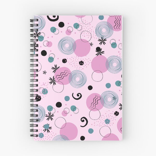 Item preview, Retro Geometric Pattern (pink) designed and sold by Dorina Larsdotter.