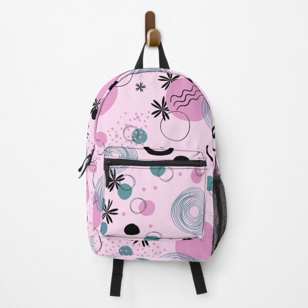 Item preview, Retro Geometric Pattern (pink) designed and sold by Dorina Larsdotter.