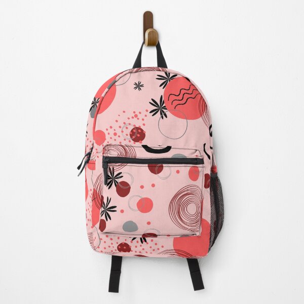 Item preview, Retro Geometric Pattern (red) designed and sold by Dorina Larsdotter.